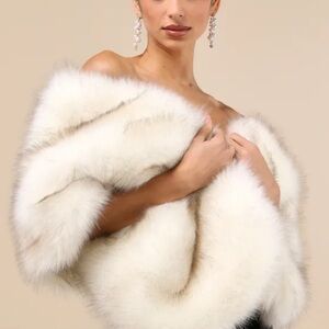 Lulus faux fur wrap